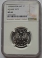 2 zł złote jagody 1970 Typ A NGC MS66 !!!