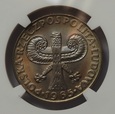 10 zł Kolumna Zygmunta 1965 NGC MS66 !!!