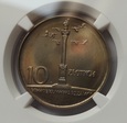 10 zł Kolumna Zygmunta 1965 NGC MS66 !!!