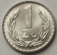 1 zł złoty 1981 menniczy mennicza IDEAŁ - rzadka