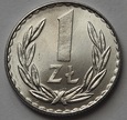 1 zł złoty 1981 menniczy mennicza IDEAŁ - rzadka