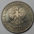 100 zł Przemysław III 1985 mennicza mennicze DESTRUKT IDEAŁ