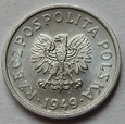 10 gr groszy 1949 aluminium mennicza mennicze IDEAŁ (5)