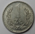 1 zł złoty 1973 menniczy mennicza 