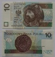 10 zł złotych seria BE - 2016 - UNC