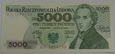5000 złotych 1982 - Fryderyk Chopin - UNC - Seria DU