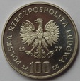 100 zł Ochrona Środowiska Żubr 1977 mennicza próba niklowa nikiel