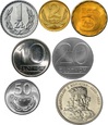 Zestaw rocznikowy 7 monet 1986 mennicze menniczy komplet