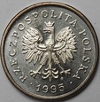 1 zł złoty 1995 menniczy mennicza z woreczka awers PROOF LIKE