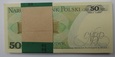 Paczka bankowa 100 x 50 zł Świerczewski 1988 Seria HA