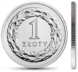 1 zł. złoty 2020 MW mennicze mennicza