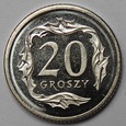 20 gr groszy 2001 mennicze mennicza z woreczka PROOF LIKE