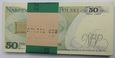 Paczka bankowa 100 x 50 zł Świerczewski 1988 Seria HK