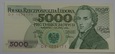 5000 złotych 1982 - Fryderyk Chopin - UNC - Seria DR