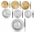 1,2,5,10,20,50 gr i 1 zł rocznik 1992 komplet 7 monet