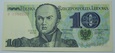 10 złotych 1982 - Józef Bem - UNC - Seria B - Nr. 2000202 !