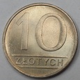 10 zł złotych nominał 1986 mennicze mennicza IDEAŁ
