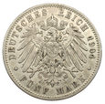 Niemcy 5 Marek 1904 - Bayern