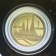 gk Tajlandia pseudo moneta z Pałacem Królewskim