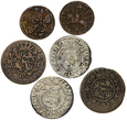 zestaw 6 monet grosz półtorak boratynka Nr 10413