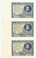 5 zł, 1930, zestaw 3 banknotów Nr 9498