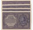 7 banknotów 1919 _Nr 9996