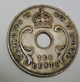 BRITISH EAST AFRICA 10 cents 1945