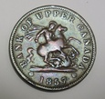 KANADA Upper Canada 1 penny token 1857