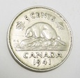 KANADA 5 cents 1941
