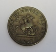 KANADA Upper Canada 1 penny 1857