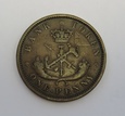 KANADA Upper Canada 1 penny 1857