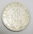 KANADA Nowa Fundlandia 50 cents 1909