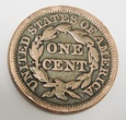 USA 1 cent 1849