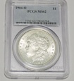 USA 1 Dollar 1904O Morgan PCGS MS 62