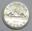 KANADA  1 dollar 1952
