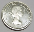 KANADA  1 dollar 1962