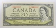 KANADA  20 dollars 1954