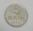RUMUNIA 5 bani 1963