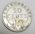 KANADA Nowa Fundlandia 50 cents 1907