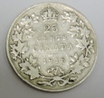 KANADA 25 cents 1918