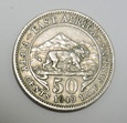 BRITISH EAST AFRICA 50 cents/1/2 shilling 1949