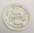 USA dime 1914 barber