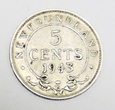 KANADA Nowa Fundlandia 5 cents 1943
