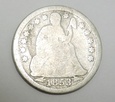 USA dime 10 cents 1853 Liberty Seated