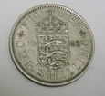 WIELKA BRYTANIA one shilling  1963