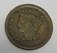 USA 1 cent 1852