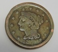 USA 1 cent 1851