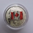 KANADA 25 dollars 2015 National Flag