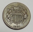 USA 2 cents 1864 