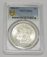 USA 1 Dollar 1884CC Morgan PCGS MS 63